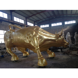 铜耗牛铸造厂-世隆雕塑