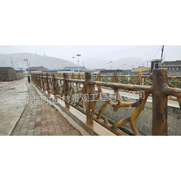 仿木栏杆-安徽国尔仿木栏杆价格-仿石仿木栏杆制作