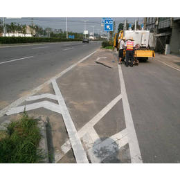 道路划线多少钱一米,合肥道路划线,昌顺交通设施(查看)