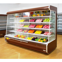湖南长沙水果保鲜柜厂家 水果店展示柜风幕柜定制价格