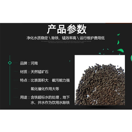 过滤器用锰砂滤料-锰砂滤料除铁-锰砂滤料