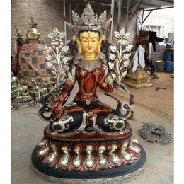 藏传佛像(图),彩绘密宗铜佛像厂家,铜佛像