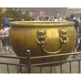 铸造铜缸厂家报价|旭升铜雕|黑龙江铜缸厂家