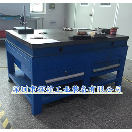 *HH-031 重型钳工桌 铸铁检验台 虎钳维修桌