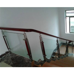 如何定做玻璃楼梯、杭州美家楼梯(在线咨询)、下沙区玻璃楼梯