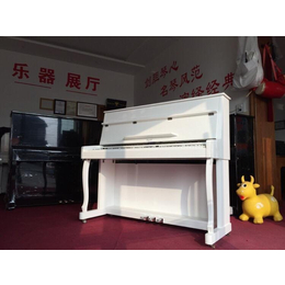 英格尔870白色钢琴烤漆立式电钢琴88键