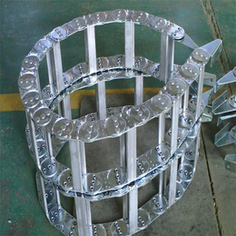 桥式工程电缆钢铝拖链_鑫盛达机械(在线咨询)_金华钢铝拖链
