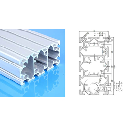 工业铝型材厂家*80160欧标铝型材铝型材生产线