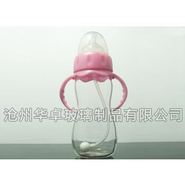 沧州华卓供应高硼硅玻璃奶瓶可加工定制