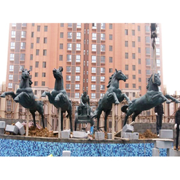 阿波罗战车铜雕塑公司_内蒙古阿波罗战车铜雕塑_博轩铜雕