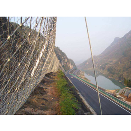 高山主动防护网.高速公路防护网.菱形主动网护坡