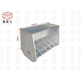 厂家*育双面料槽单面料槽猪用喂食槽采食槽不锈钢料槽喂料器