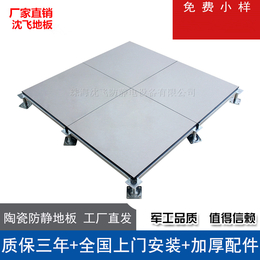 梅州厂家*全钢陶瓷砖面防静电地板 瓷砖防静电地板