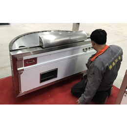 法式铁板烧设备尺寸-博奥厨业生产扒炉-临沂法式铁板烧设备