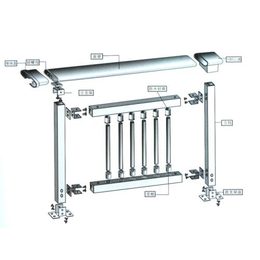 阳台铁艺扶手,铁艺扶手,烨晨装饰铁艺扶手(查看)