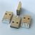 USB2.0 双面插 AM焊线式 正反插  公头 短体缩略图4