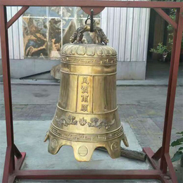 衢州纯铜铜钟生产商-铜雕