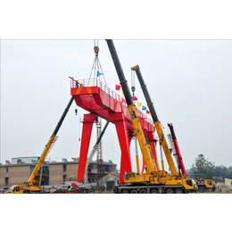 32吨双梁龙门吊_适用于室外、中铁、工地加工_20吨双梁龙门吊