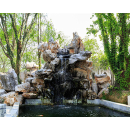 喷泉假山安装|假山安装|旭泉园林