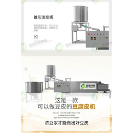 豆腐皮机|盛隆食品机械(在线咨询)|小型豆腐皮机