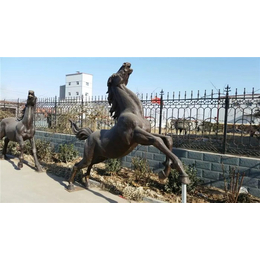 立保铜雕(图),八骏铜大马雕塑,淮北铜大马雕塑