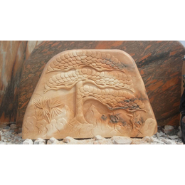 南召县园林石雕 生产雕刻石 批发 用于园林绿化带中