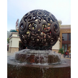 泉州镂空球铜雕,镂空圆球铜雕塑,泽璐铜雕