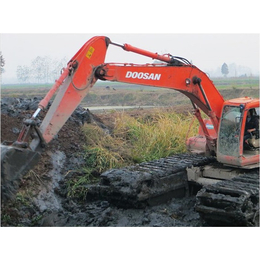 湿地挖机出租,白山湿地挖机,文淼水陆挖掘机出租