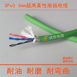 带屏蔽柔性编码器电缆_成佳电缆_4p带屏蔽柔性编码器电缆