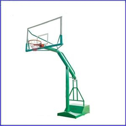 社区用电动液压篮球架销售|贵港电动液压篮球架|晶康体育