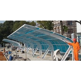 隆记蓬业(多图)|固定阳光板雨篷厂家