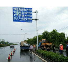 交通道路标识牌制作厂家-安徽道路标识牌-合肥昌顺标识牌厂