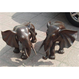 铜大象,旭升铜雕,3.6米铸铁铜大象