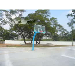 吐鲁番地区固定篮球架,冀中体育公司,小区用固定篮球架厂家