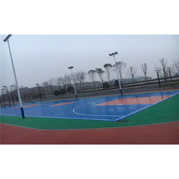 南京硅pu球场,篮博,硅pu球场厂家