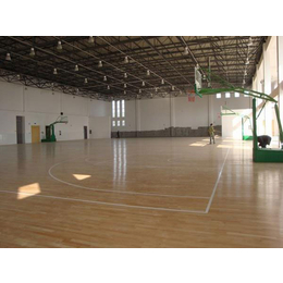 篮球馆木地板安装前后注意问题_杭州篮球馆木地板_睿聪体育