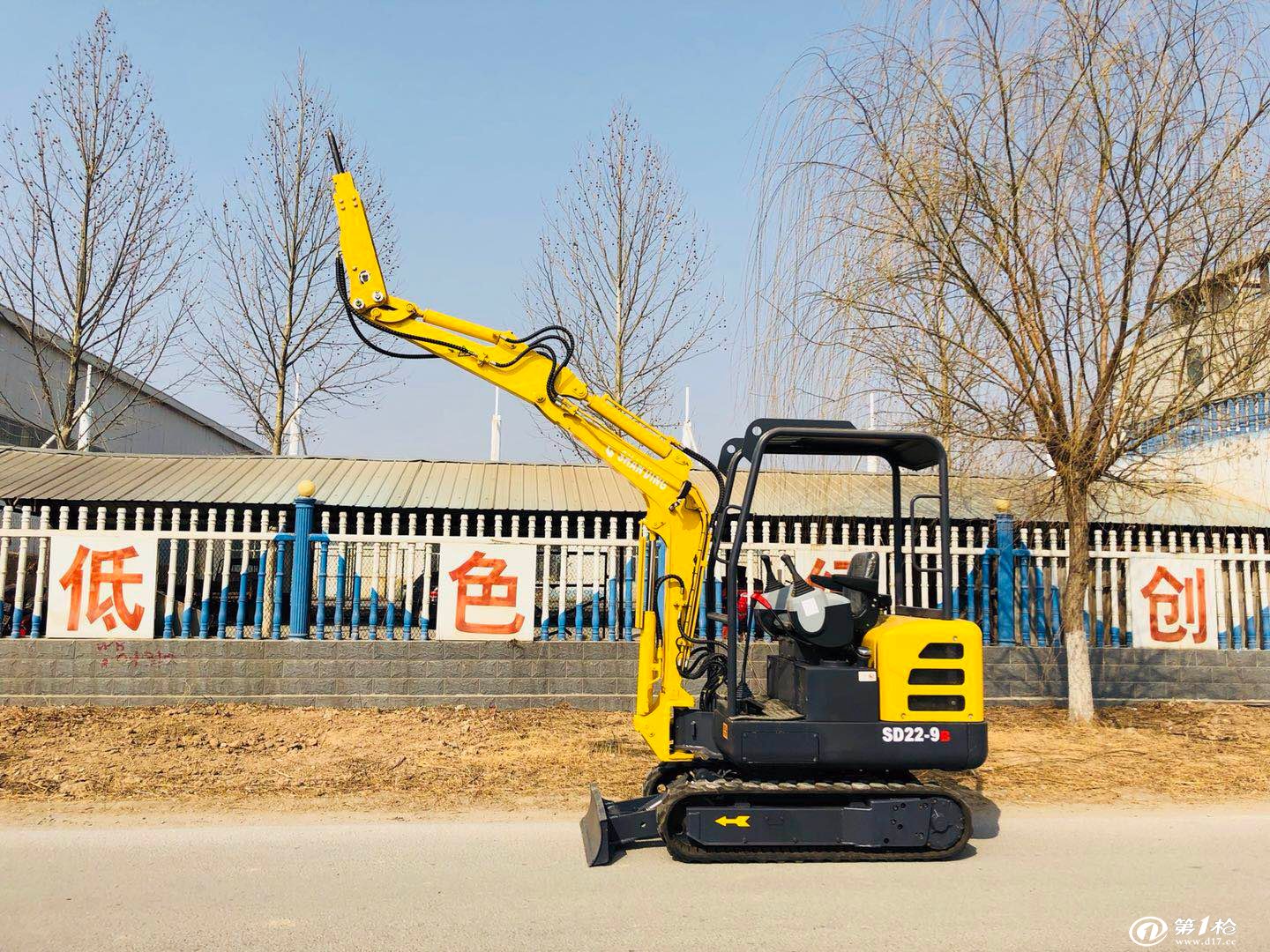 綠化帶施工微型挖掘機 小型挖機型號及圖片