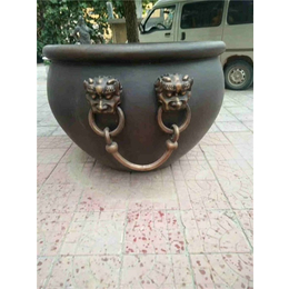 铜水缸制作、黔东南铜水缸、恒天铜雕(图)
