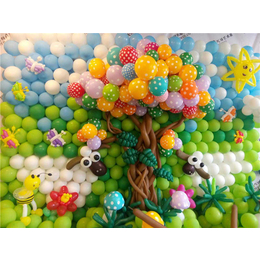 【乐多气球】(图),创意4岁生日彩球装饰公司,生日彩球装饰