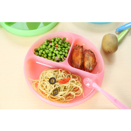 宁波儿童硅胶餐具-浙江北星科技美观实用-儿童硅胶餐具批发