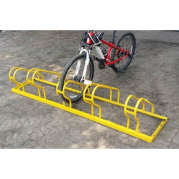 供应高低自行车架卡位式自行车停放架不锈钢自行车电动停放架