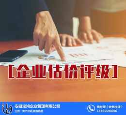 安徽宝鸿(在线咨询)-广东企业估价评级-企业估价评级分析