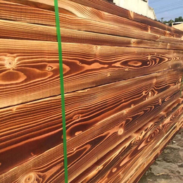 上海提供生產南方松碳化木木材