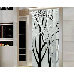 艺术玻璃背景墙设计-创美玻璃用的放心-安徽艺术玻璃