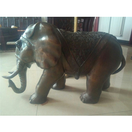 昌盛铜雕(图)-铜大象雕塑尺寸-铜大象雕塑