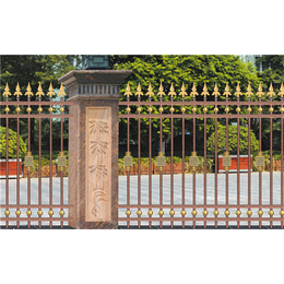 南京弘晟(图)-庭院铝艺围栏定制-铝艺围栏