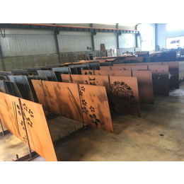 永州锈钢板景观造型_卓纳钢铁耐候板加工