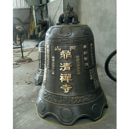 汇丰铜雕(查看)-洛阳寺庙青铜钟铸造厂家