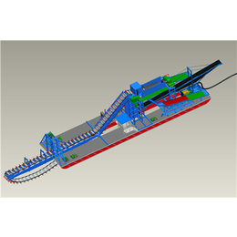 挖斗挖沙船生产厂家,大庆挖斗挖沙船,青州永利