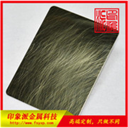 304不锈钢乱纹青铜发黑装饰板彩色不锈钢板供应